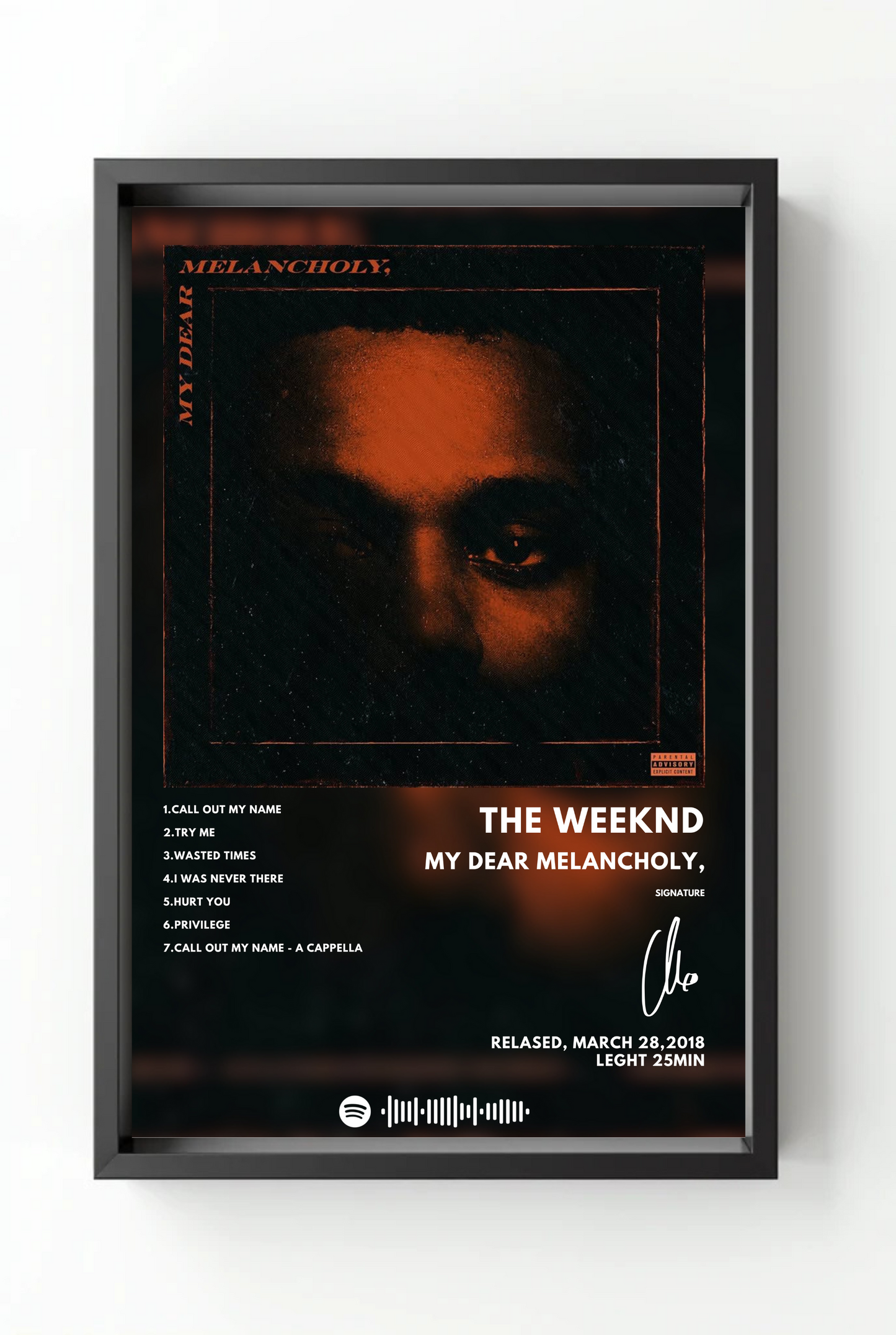 My Dear Melancholy,